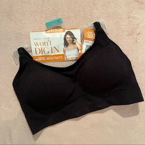 •NWT• Warner’s Blissful Benefits Wire Free Bra Small